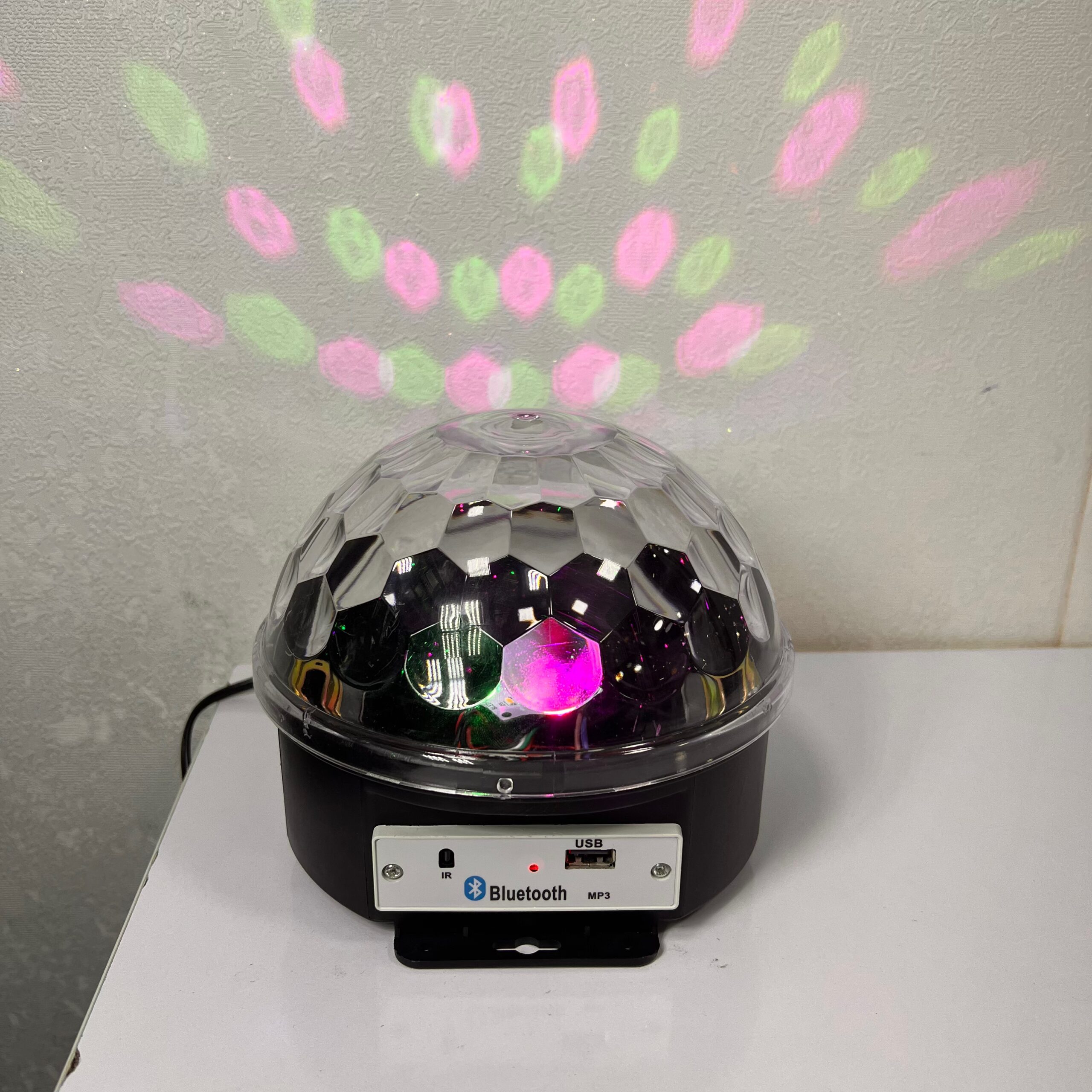 چراغ رقص نور اسپیکری MP3 LED MAGIC BALL LIGHT - Image 2