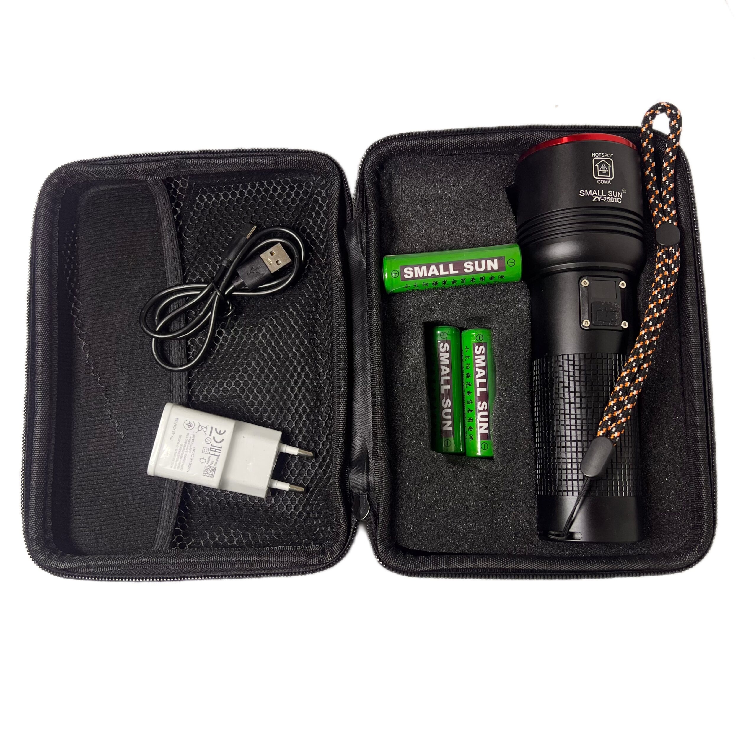 چراغ قوه اسمال سان (SMALL SUN) مدل ZY-2501C - Image 3